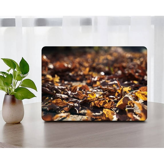 KSK KAISHEK Only Compatible MacBook Pro 15" Case 2019-2016 Released Model A1707&A1990, Plastic Hard Shell + Black Keyboard Cover, Plants series 0489