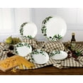 thumbnail image 2 of Set of 5 Multicolor Pasta Bowls - Olive Pasta Set, Microwave Dishwasher Safe, 2 of 3