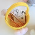 thumbnail image 5 of Dream Lifestyle Handmade Woven Cotton Rope Small Basket with Handles, Cute Little Empty Gift Basket, Baby Decorative Storage Organizer for Books, Kids Pet Toys Candy Snack, 5 of 6