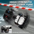 thumbnail image 4 of JoyWheels Licensed BMW Go Cart 400W Electric Go-Kart from 6 - Black, 4 of 10
