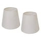 thumbnail image 2 of Cubierta para luz de techo Sunnimix 2 piezas de tela gris claro, 2 of 8