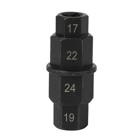 

Motorcycle Tire Spindle Driver Wrench Repair Tool for 17mm 19mm 22mm 24mm Front Axle