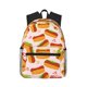 thumbnail image 1 of Disketp Hot Dog In Heart Mochila Ligera Clásica con Múltiples Bolsillos, Mochila Casual para Hombre y Mujer, Ideal para Escuela, Trabajo y Viajes, 1 of 6
