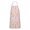 Princess and Ballerina, variant on Princess and Ballerina Pink Pattern Apron for Women with Pockets, Cotton Linen Waterproof Adjustable Apron for Kitchen Cooking Gardening BBQ Salon 33"x27"