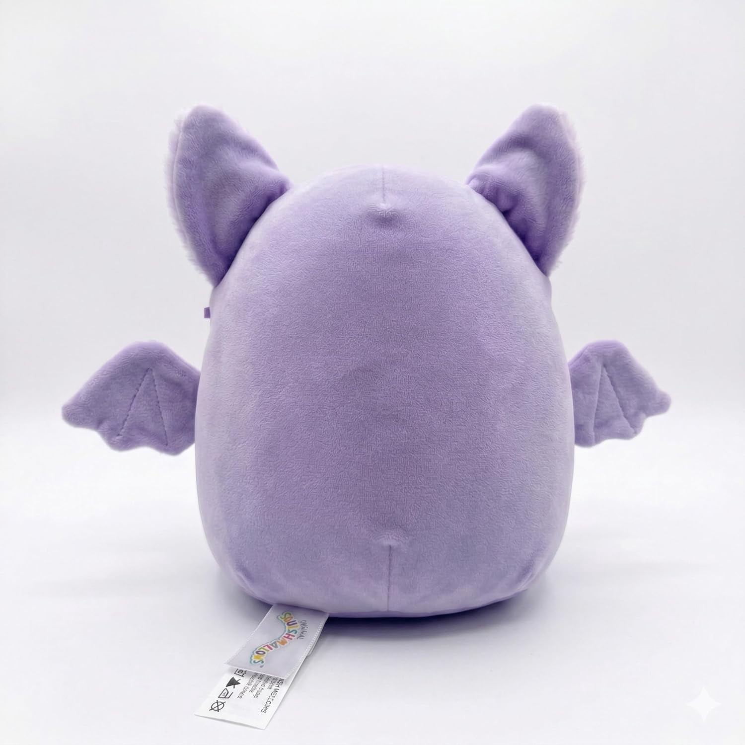 Squishmallows Official Kellytoy 8 Inch Nicolas the Bat 2026 - Purple Bat Plush with Easter Floral Crown