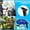 B, variant on Turn Any Hose Into A High Pressure Water Cleaning Jet – Heavy Duty Garden Hose Nozzle With Multi-Function Spray, Ideal For Yard, Pets, Car, And Lawn Cleaning,With 7.5m Telescopic Pipe
