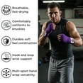 thumbnail image 3 of Mexican Style 200 Inch Elastic Handwraps - Breathable, Durable, Machine Washable for MMA, Boxing, Kickboxing, Muay Thai, Purple, Sold as a Pair, 3 of 7