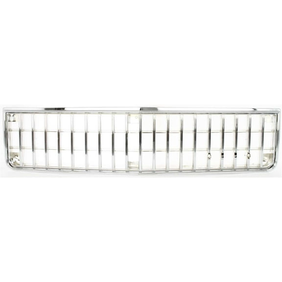 For 1986-1990 Caprice Grille Assembly Chrome Plastic GM1200133 14081651