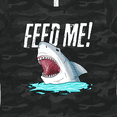 thumbnail image 4 of Inktastic Feed Me with Shark Head Women's T-Shirt, 4 of 5