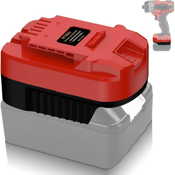 Adaptador para Bauer Herramientas de 20v Usadas para Ma*kita Convertidor de Batería Li-ion de 18v para Ma*kita a para Bauer Adaptador de Batería