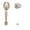 Satin Nickel, variant on Schlage Fe285-Ply-Geo Plymouth Keyed Entry Handleset - Nickel