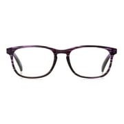 Foster Grant Square Blue Light Glasses - Purple 3.00