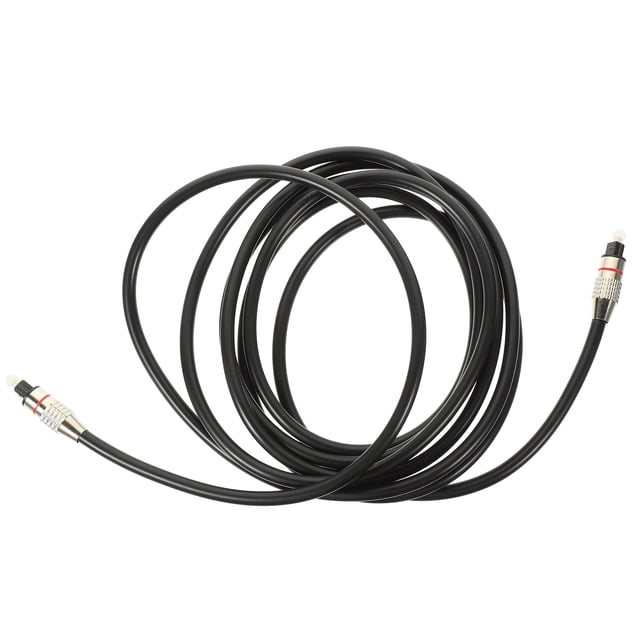 unbranded 1Pack Digital Audio Optical Cable with PMMC Material for Audio Enthusiasts Home Entertainment 11.8Inch