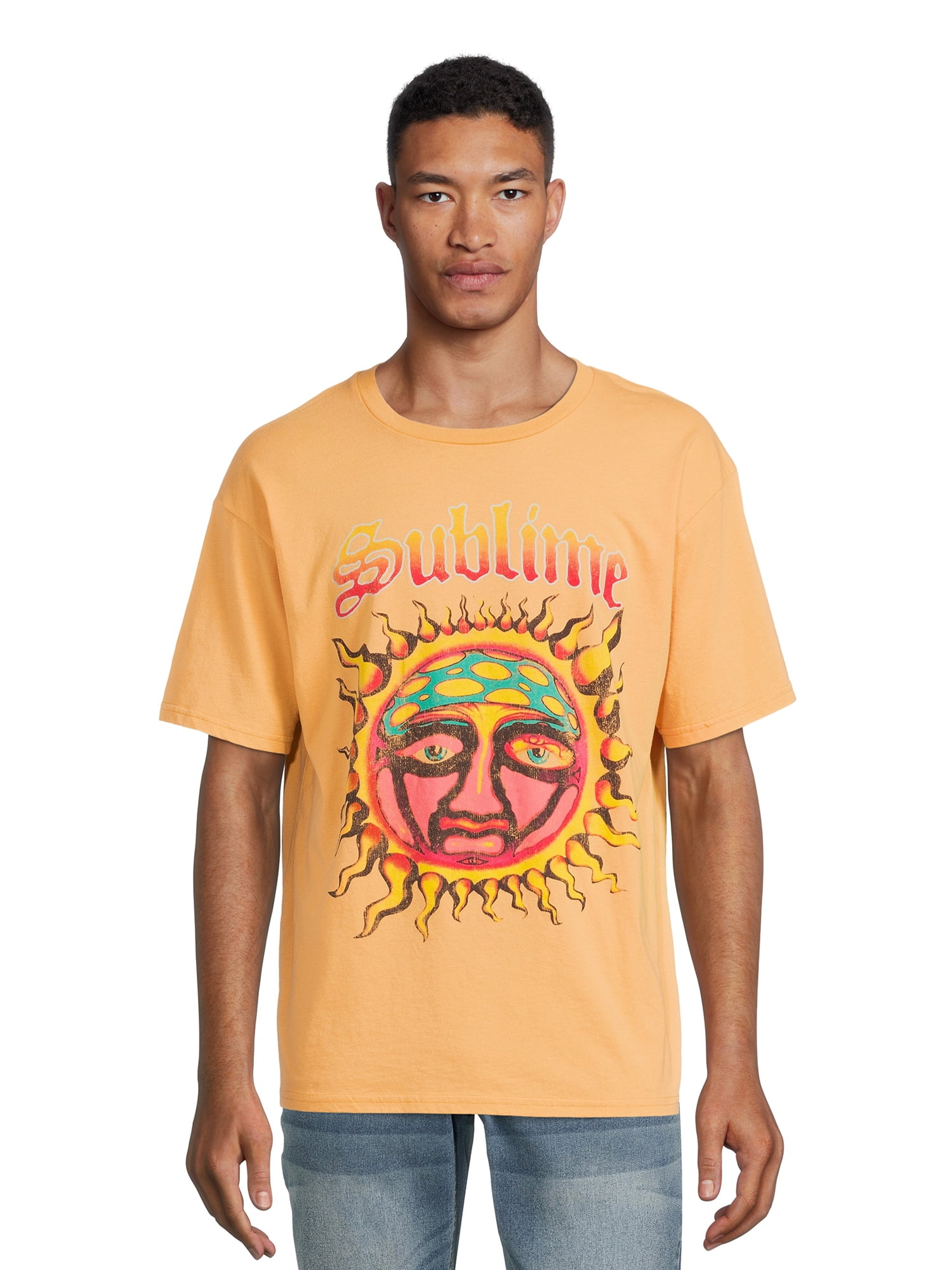 Sublime Men's & Big Men's Oversize Graphic Tee, Sizes up to 3XL