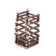 thumbnail image 1 of Hanging Apple Wood Rabbit Hay Feeder - Guinea Pig Grass Holder with 2 Hooks Biting Resistant Small Animals Chew Toy, Feeding Hay Manager Shelf （Add white bead style）, 1 of 5