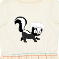thumbnail image 4 of Inktastic Cute Woodland Animal Skunk Girls Toddler Dress, 4 of 5
