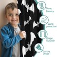 thumbnail image 3 of Blackout Kids Curtains,Spooky Halloween Pattern Childrens Insulated Curtains Set Of 2,Bedroom Essentials,Toddler Room Decor 42"x54", 3 of 5