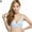 Light Blue, variant on Bueautybox Women Lace Bra Padded Bralette Wirefree Deep V Plunge Push Up Bra, Comfortable Thin Mold B Cup