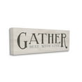 thumbnail image 3 of Gather Here With Love Phrase Inspirational Graphic Art Gallery Wrapped Canvas Print Wall Art, 3 of 7