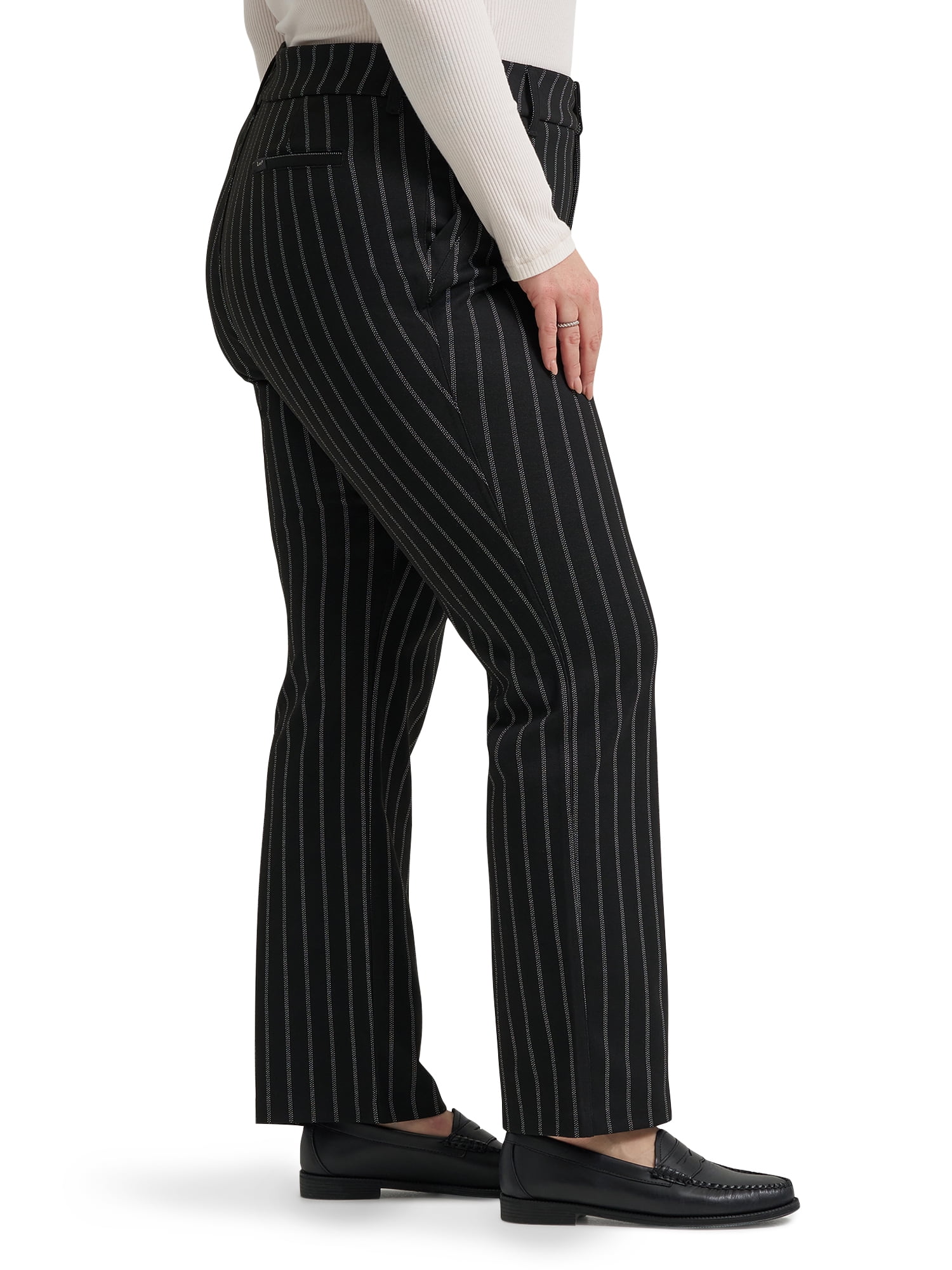 Lee® Women's Plus Regular Fit Straight Knit Pant, Sizes 14-26