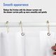 thumbnail image 5 of Ansxiy Ganchos Para Cortinas De Ducha Anillos De Cortina De Ducha De Metal Inoxidable Para Cortinas De Barras De Ducha De Baño - Juego De 12 Dorados, 5 of 5