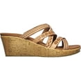 thumbnail image 3 of Skechers Women's Beverlee-Tiger Posse Wedge Sandal, Natural, 10, 3 of 6