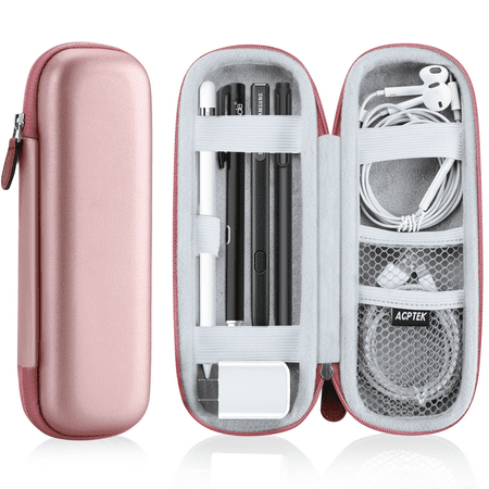 Apple Pencil Case Holder, Slim EVA Carrying Case with Elastic Strap Sleeve Pocket Protective for Apple Pen