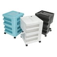 thumbnail image 6 of Studio Designs Kubx Pro Mobile Rotating 4-Sided Storage Organizer with Multiple Compartments- 53002, 6 of 10