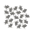 thumbnail image 1 of 8x 20 Piezas de Accesorios de Joyería de Bricolaje Colgante de Agujero para DIY Artesanía Sunnimix colgante tibetano de plata, 1 of 8