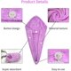 thumbnail image 3 of Toalla para secador de pelo 5 uds. Toallas para el cabello, toalla para el cabello, toallas hidratantes, secado a alta velocidad y Flexible, 3 of 5