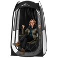 thumbnail image 1 of Carpa deportiva Sportneer plegable instantánea 94 x 94 x 161 cm, refugio transparente, 1 of 5