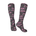 thumbnail image 4 of Daiia Sports Socks Lovely Mom Ever Printed Novelty Crew Socks for Men Women Knee High Socks Cotton Socks Soft & Breathable Support Unisex Socks, 4 of 9