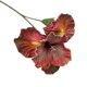 thumbnail image 1 of Ramo de iris artificial de 45 cm con tacto real y capullo para centro de mesa o arreglo floral de boda., 1 of 8