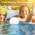 thumbnail image 4 of Thermoscope Floating Pool Light, Color Changing Solar Powered Ball Light Waterproof LED Floating Light Rechargeable Floating Pool Lights for Spa, Bathtub, Pool, 4 of 7
