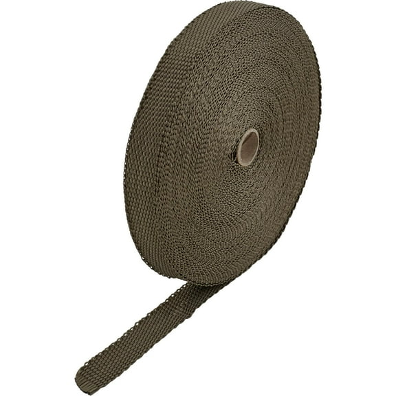 Header and Exhaust Wrap, 1 Inch x 100 Ft, Titanium Color