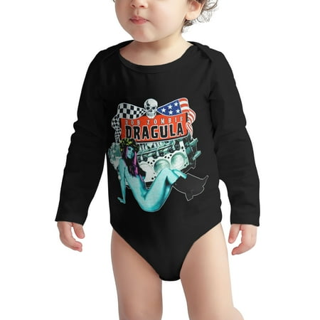 

Rob Baby onesie Zombie (2).jpg Baby Boy Girl Long Sleeve Bodysuit Snap Closure Black 18 Months