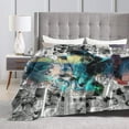 thumbnail image 6 of My Hero Academia Blanket, Anime Throw Blanket For Couch Sofa Bed, Soft Cozy Lightweight Warm Flannel Blanket, Home Decor, Anime Gifts For Boys Girls Kids Teens, 80"X60", 6 of 9