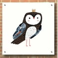 thumbnail image 3 of Epic Art 'Crowned Critter I' by Victoria Borges, Acrylic Glass Wall Art, 36"x36", 3 of 7
