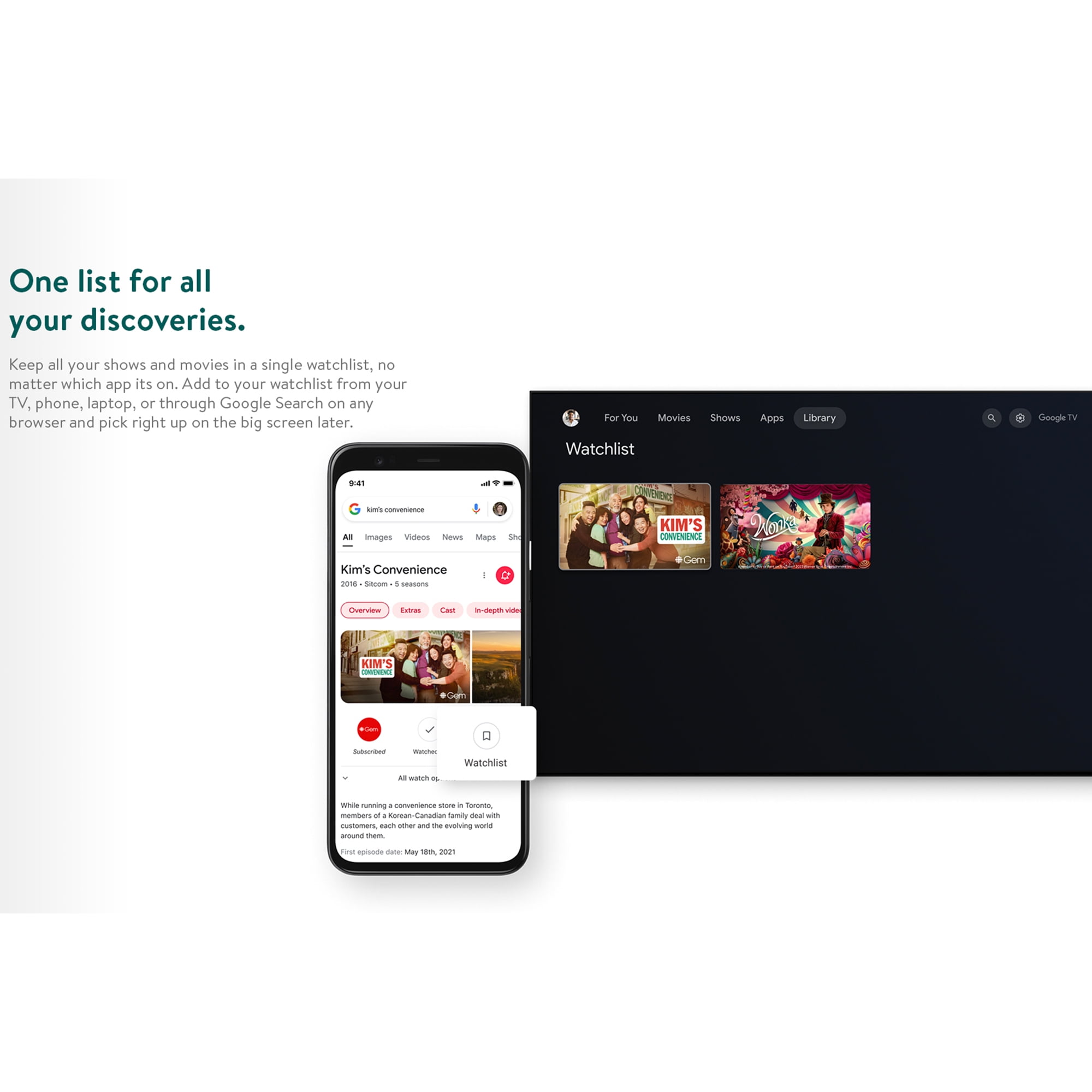 Onn. Google TV Full HD Streaming Device