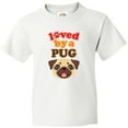 thumbnail image 3 of Inktastic Pug Dog Gifts Youth T-Shirt, 3 of 5