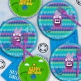 thumbnail image 4 of Juego de artículos de mesa para fiestas, 64 piezas, videojuegos, tema de llama, 4 of 7