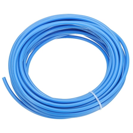 Pneumatic Tubing 5/32" OD 39ft, 6mm OD 4mm ID PU Air Line Pipe Tube, Blue