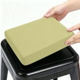 thumbnail image 4 of 11.8"*11.8"*0.98" Stool Cushion Square with Ties, Non-Slip Bar Stool Square Seat Cushion with Machine Washable Cover Chair Seat Cushion Textured Barstool Pad, 4 of 7