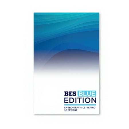 Brother BES Blue Edition Embroidery and Lettering Software