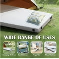 CertiPURUS Memory Foam Camping Mattress Kids (63"×26"×2.5"), Portable