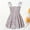 White, variant on QISIWOLE Summer Toddler Baby Girls Sleeveless Sling Dress Graphic Print Children's Clothing clearance under 10