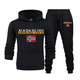 thumbnail image 2 of Nuevo chándal de otoño e invierno para hombre y mujer, sudadera con capucha y pantalones, conjunto de 2 piezas, moda de tendencia, ropa deportiva Y2K, sudaderas, 2 of 5