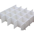 thumbnail image 2 of Drawer Dividers, Drawer Divider Organizers 5PCS DIY Plastic Grid Adjustable, 2 of 7
