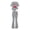 Grey, variant on Generic Teen Girls Clothes Bow Print Top and Wide Leg Pants Matching Outfit Set with Pocket Ruched Slim Fit Summer Vacation Tracksuit