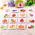 thumbnail image 4 of Tarjeta Flash de bolsillo con palabras en inglés para niños, juego de mesa educativo de aprendizaje para bebés, juguetes de rompecabezas para niños, nuevo, 4 of 4